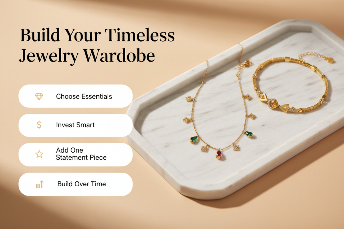 How to Build a Timeless Jewelry Wardrobe on a Budget