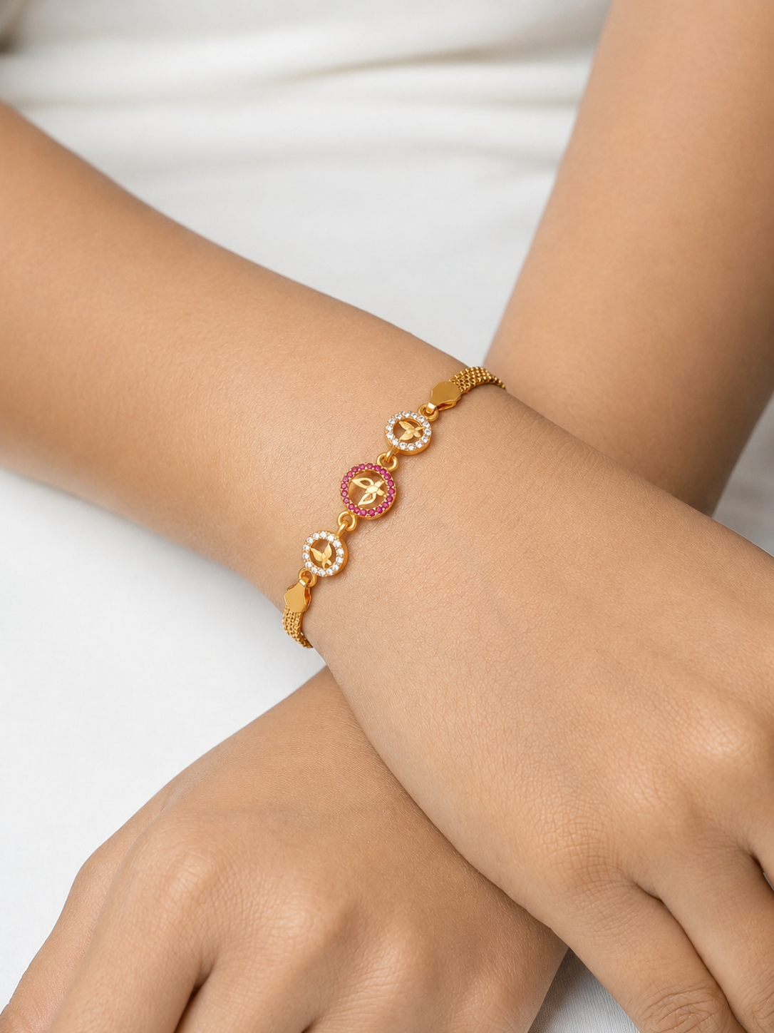 Vedika 18K Gold Plated Bracelet