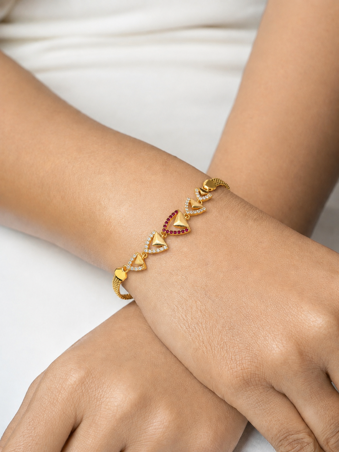 Siya 18K Gold Plated Bracelet