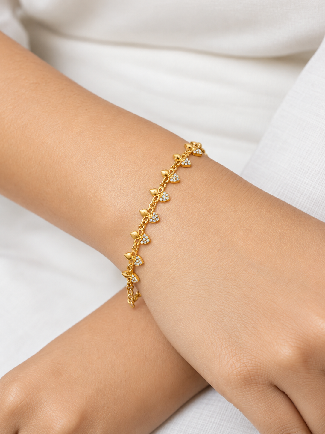 Misha 18K Gold Plated Bracelet