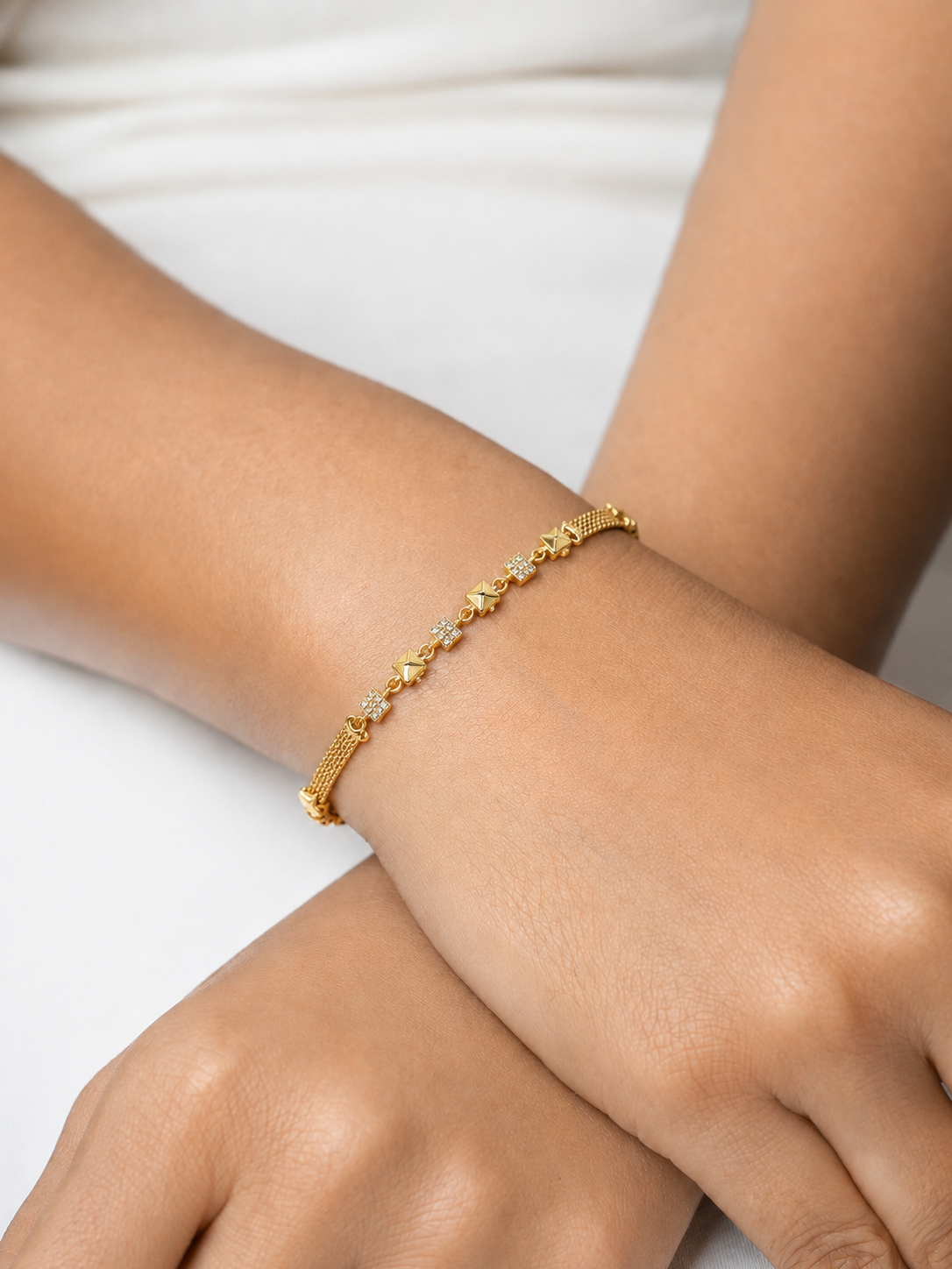 Avni 18K Gold Plated Bracelet