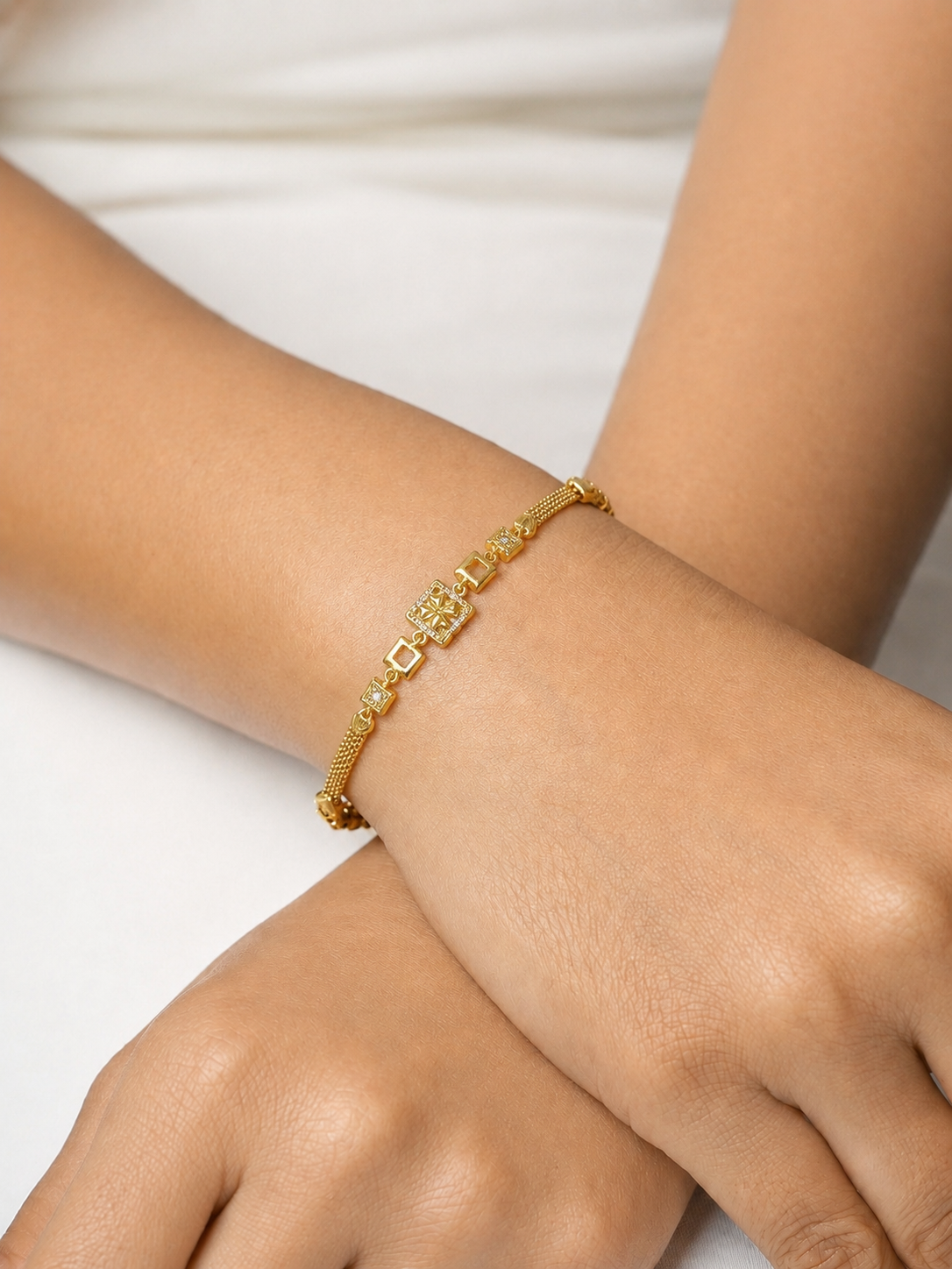 Kavya 18K Gold Plated Bracelet