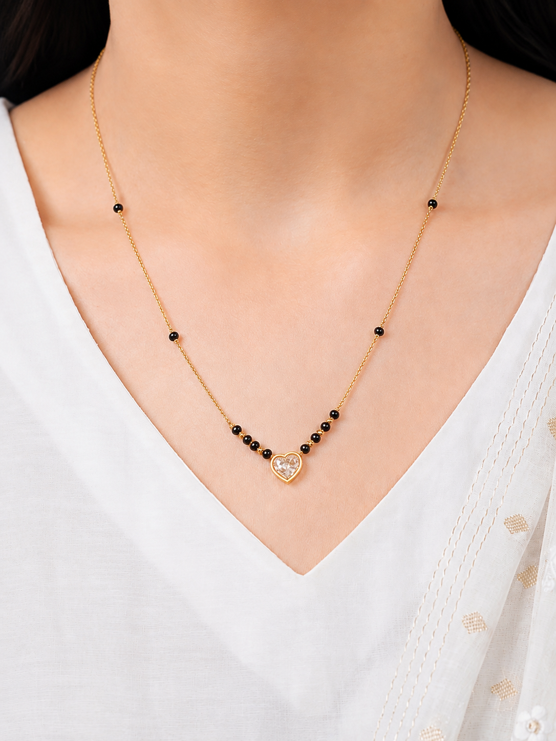 Aveline Luxe 18K Gold Plated Necklace