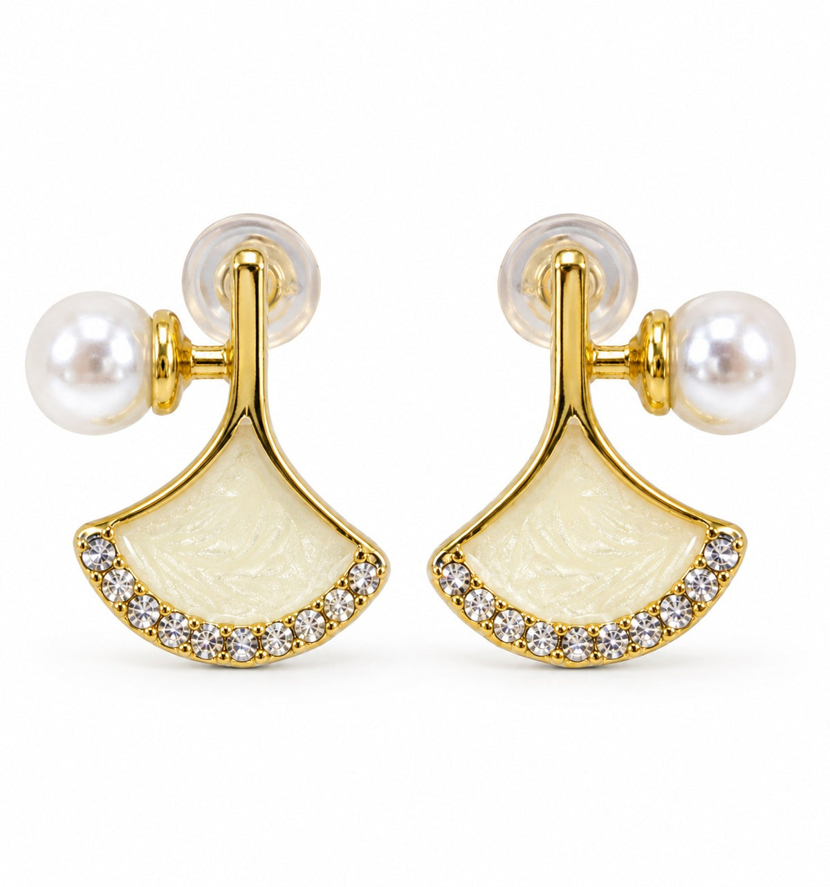 Zoya Crystal Charm Earrings Set