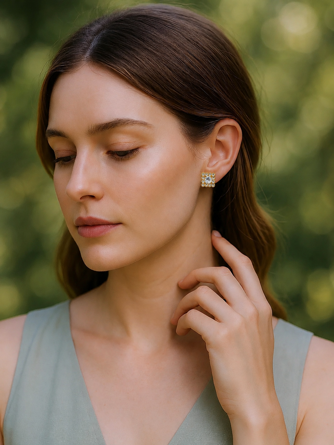 Myra Elegant Drops Earrings Set
