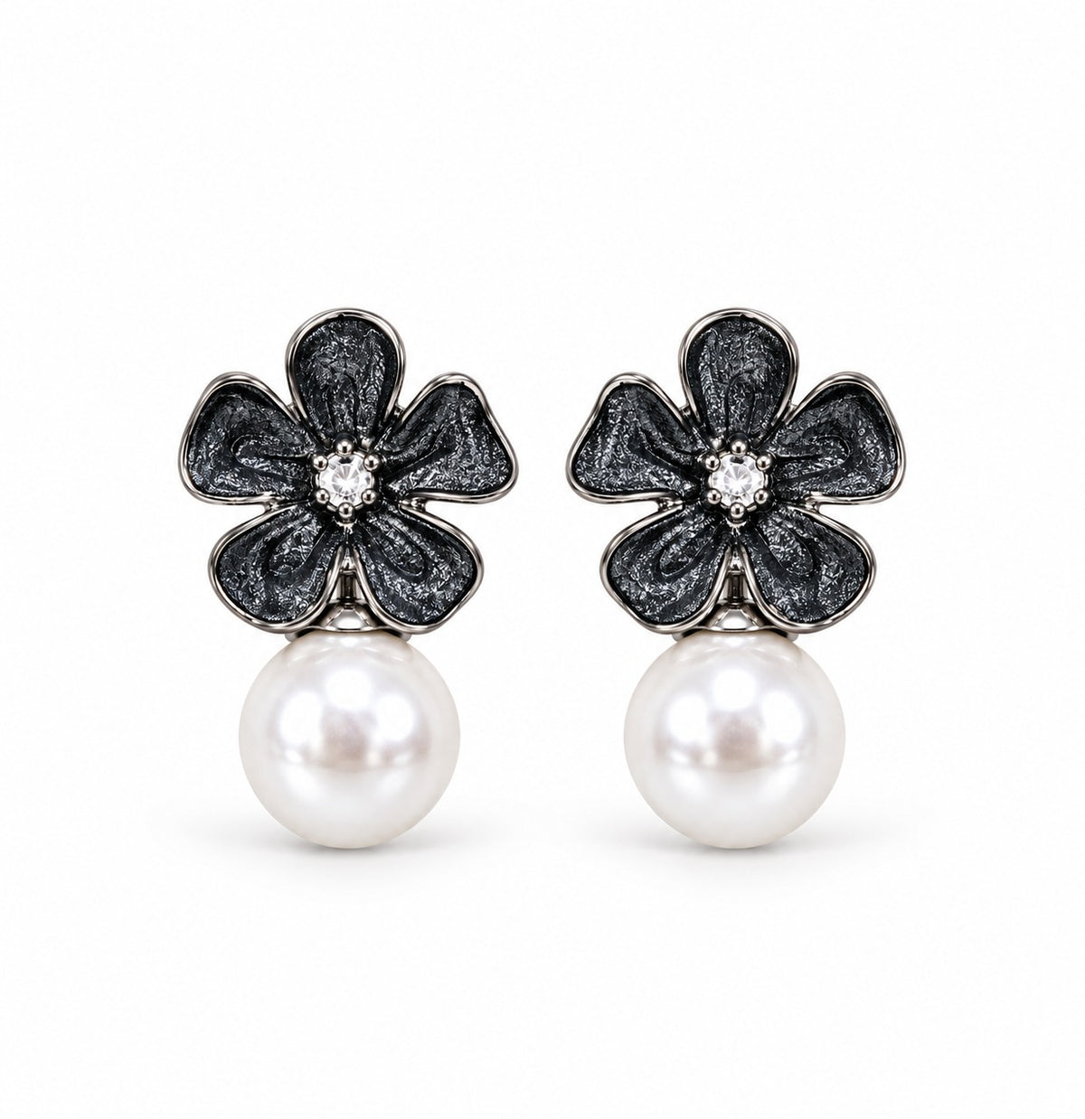 Nitya Stone Halo Earrings Set