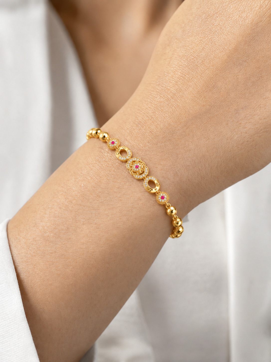 Shruti 18K Gold Plated Bracelet