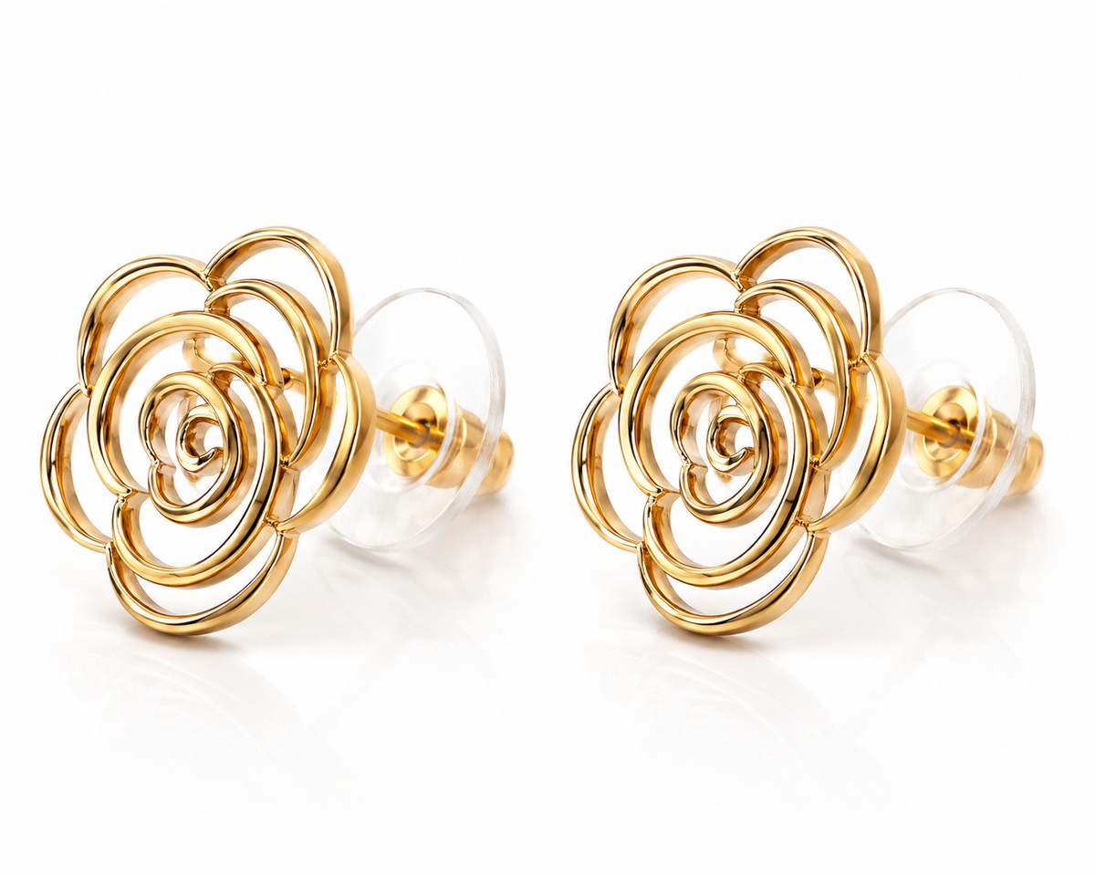 Naira Pearl Shine Earrings Set