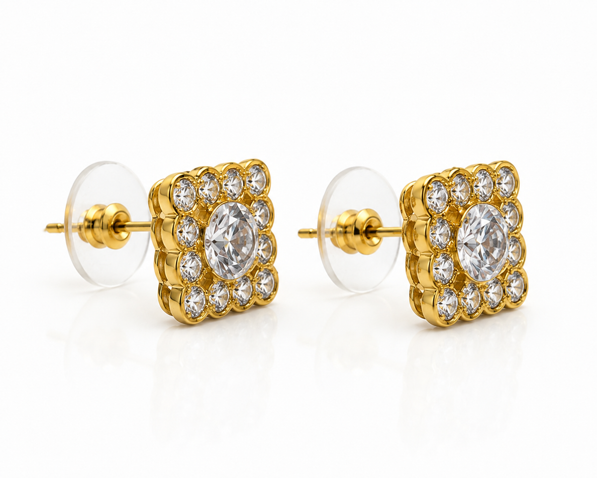 Myra Elegant Drops Earrings Set