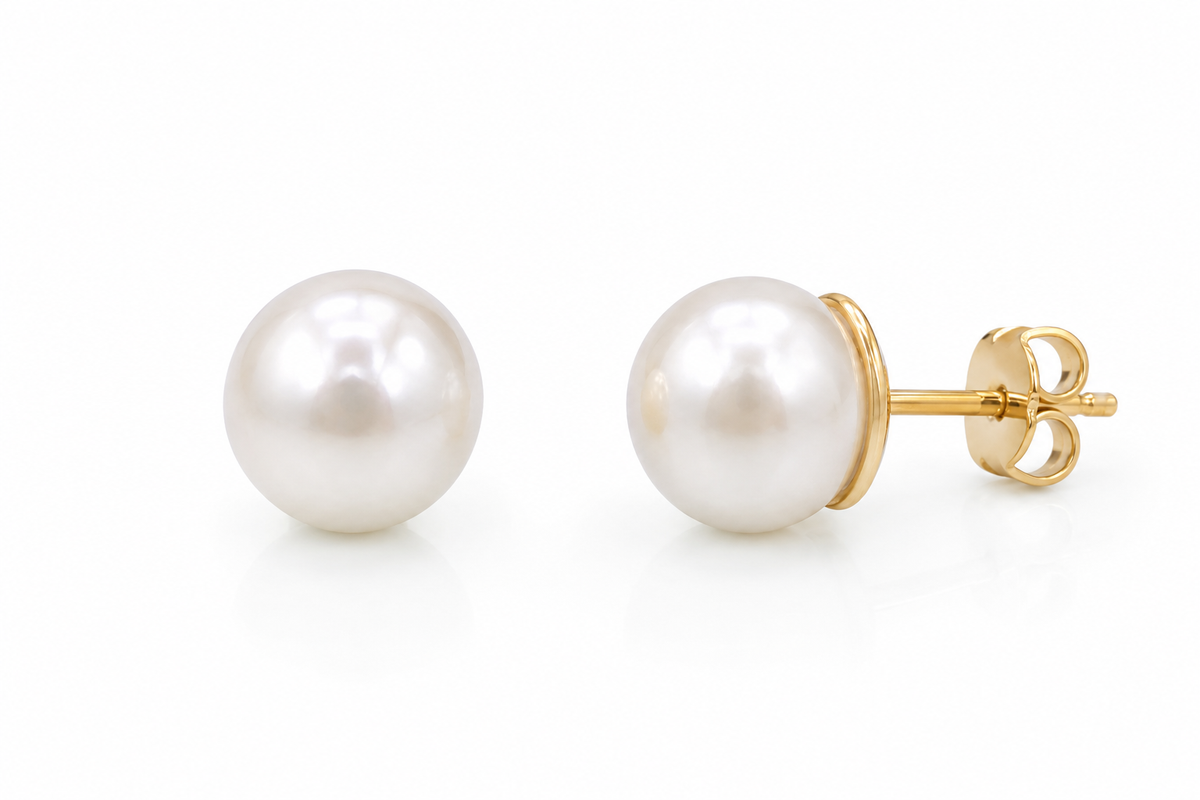 Meher Gold Petals Earrings Set