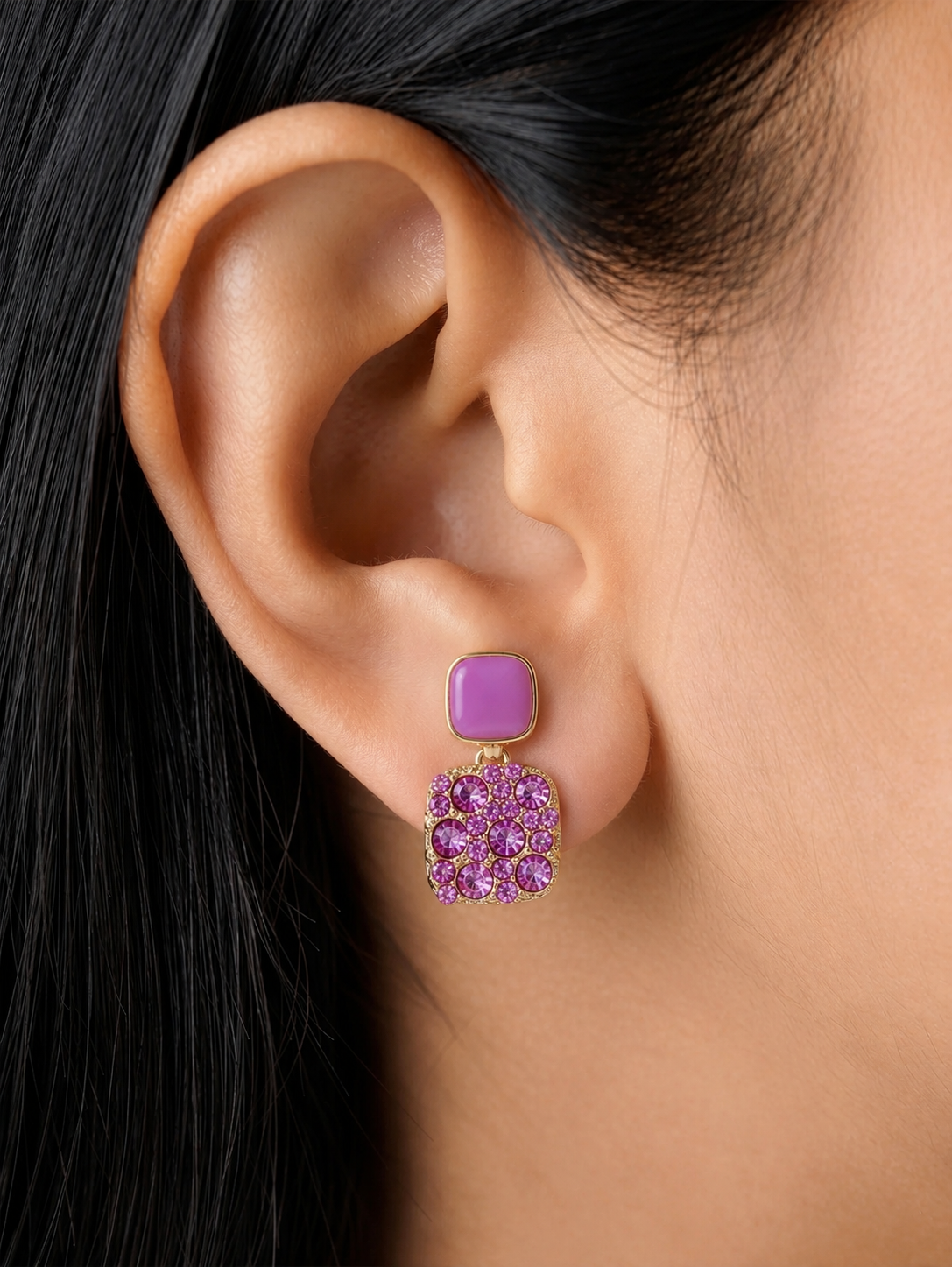 Siya Golden Grace Earrings Set