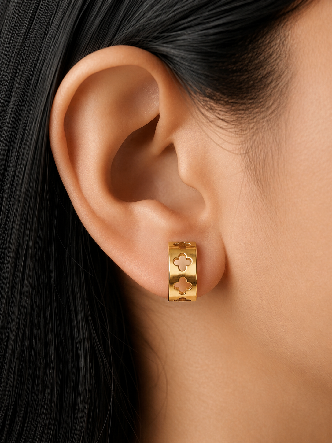 Sia Ruby Bloom Earrings Set
