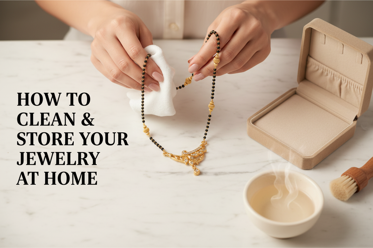 How to Clean and Store Your Jewelry at Home