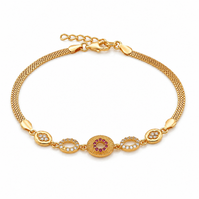 Meera 18K Gold Plated Bracelet
