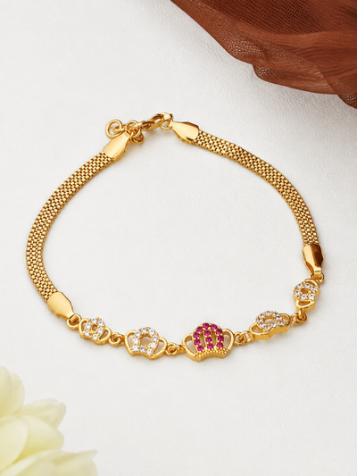 Saanvi 18K Gold Plated Bracelet