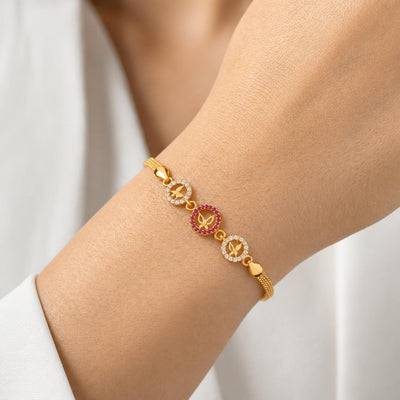 Vedika 18K Gold Plated Bracelet