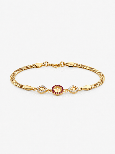 Nandini 18K Gold Plated Bracelet