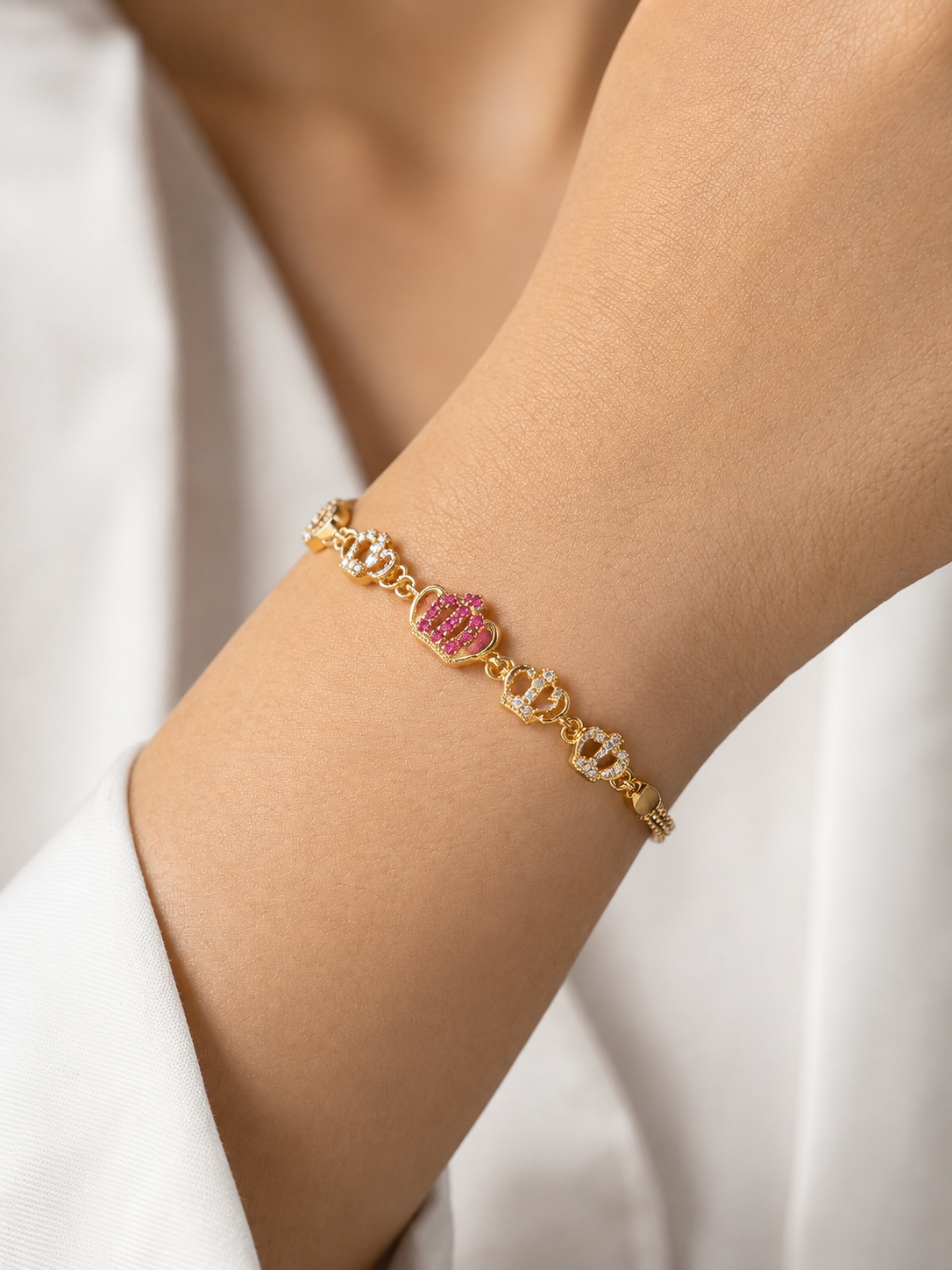 Saanvi 18K Gold Plated Bracelet