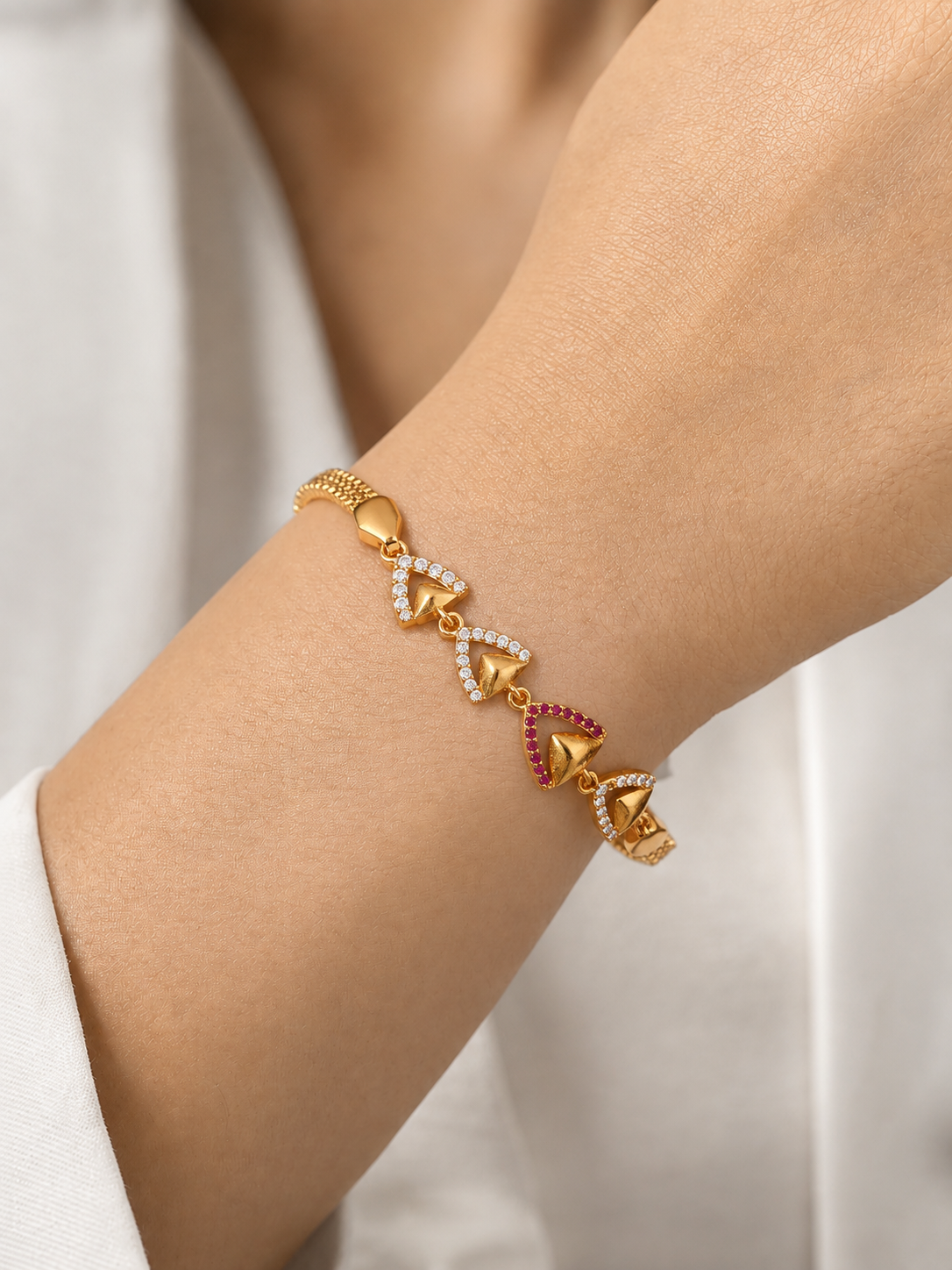 Siya 18K Gold Plated Bracelet