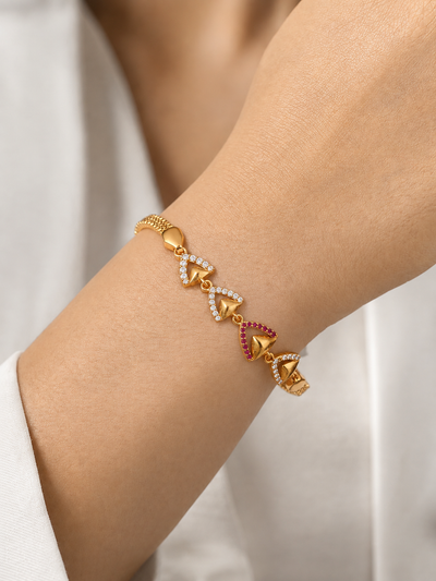 Siya 18K Gold Plated Bracelet