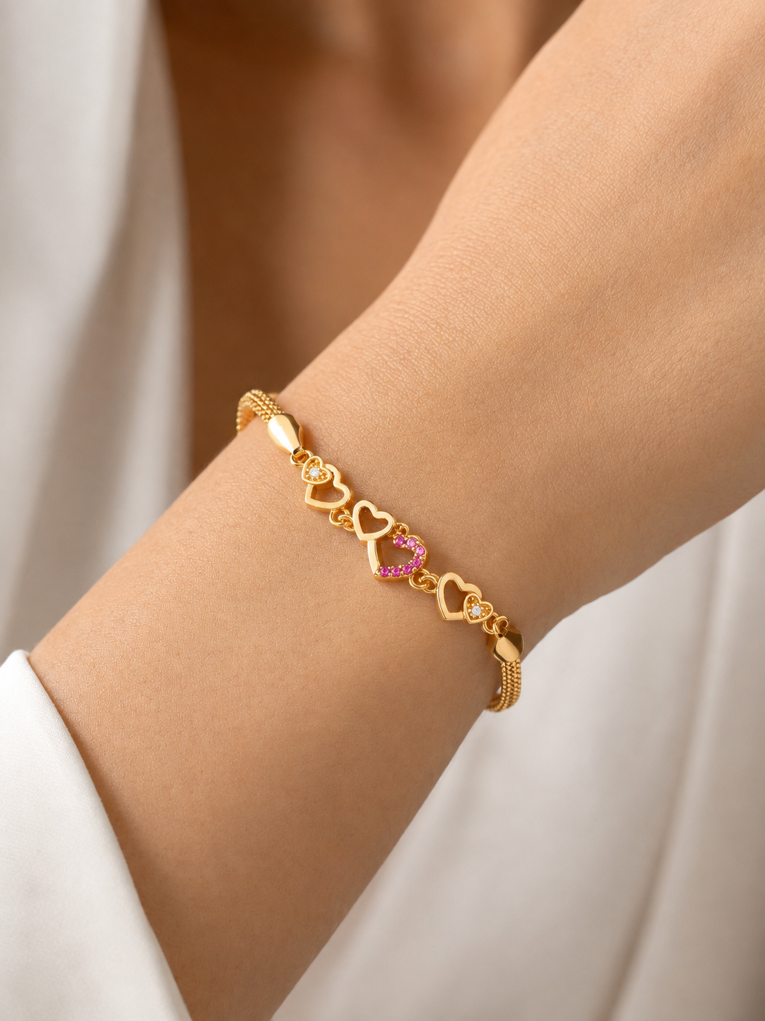 Vanya 18K Gold Plated Bracelet