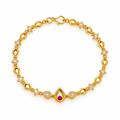 Ishani 18K Gold Plated Bracelet