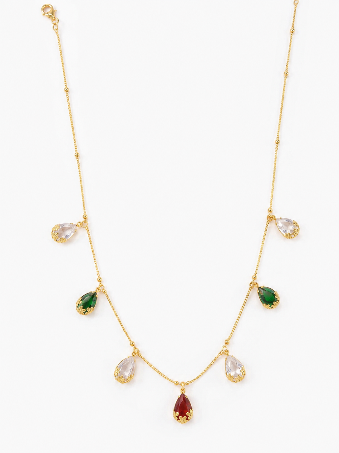 Elara Pearl 18K Gold Plated Necklace