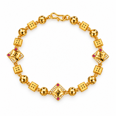 Tanisha 18K Gold Plated Bracelet
