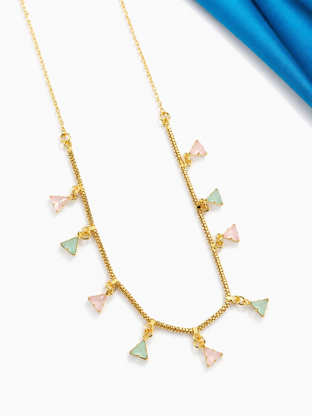 Gia Luxe 18K Gold Plated Necklace