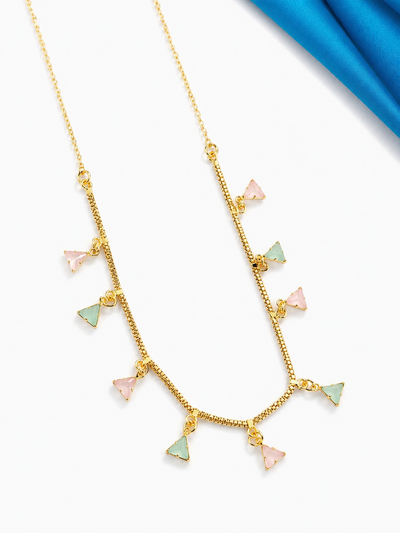 Gia Luxe 18K Gold Plated Necklace