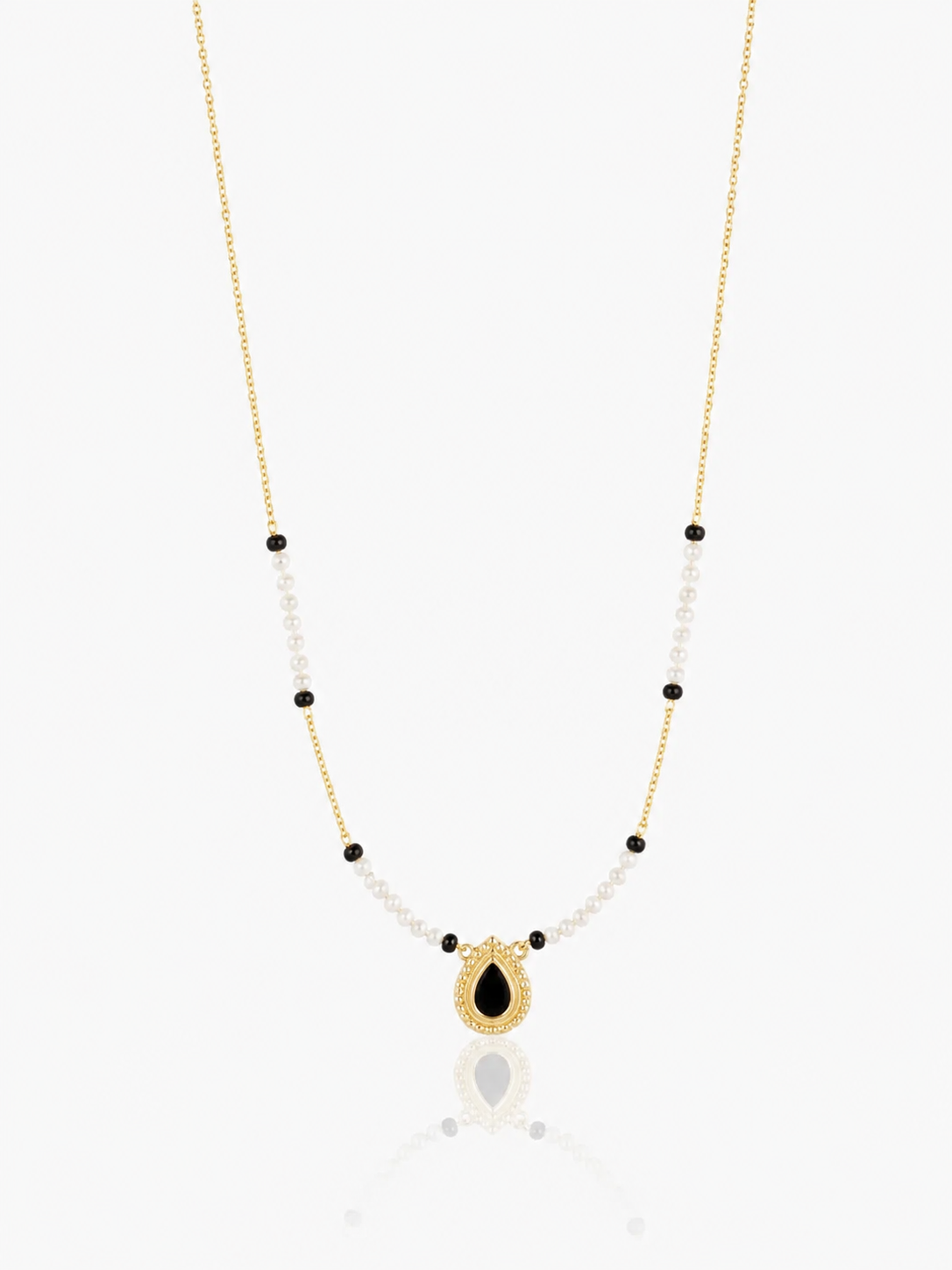 Mila Charm 18K Gold Plated Necklace