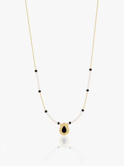 Mila Charm 18K Gold Plated Necklace