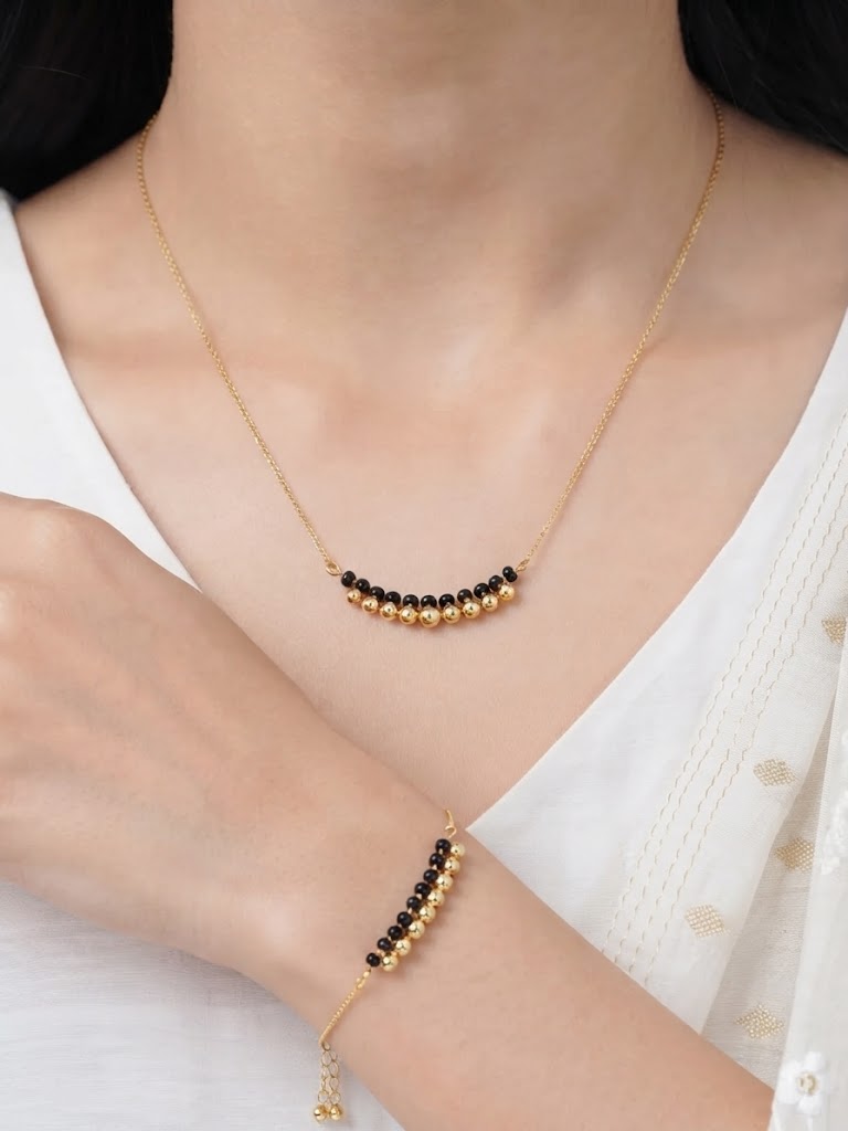 Livia Pearl 18K Gold Plated Necklace
