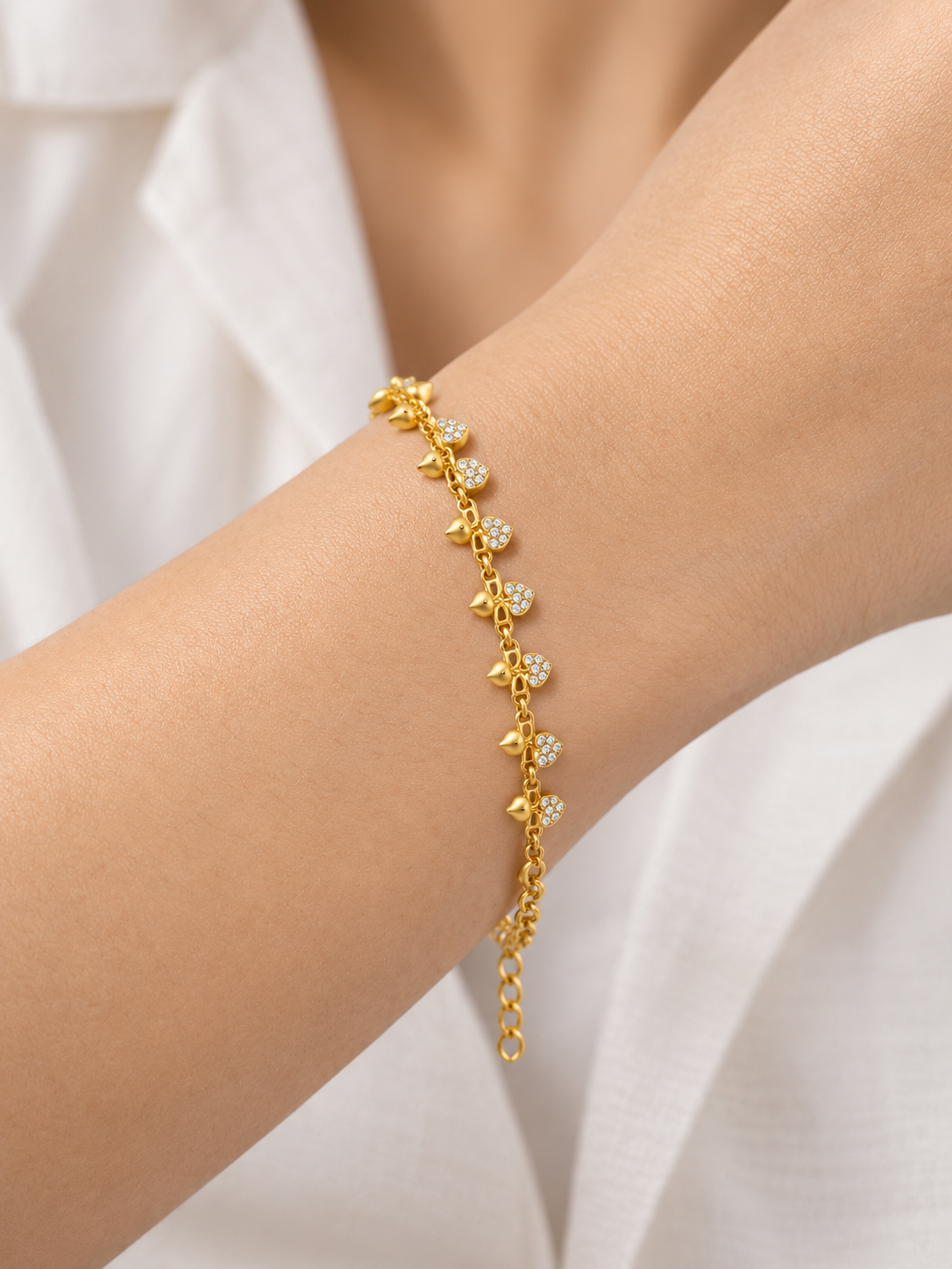 Misha 18K Gold Plated Bracelet