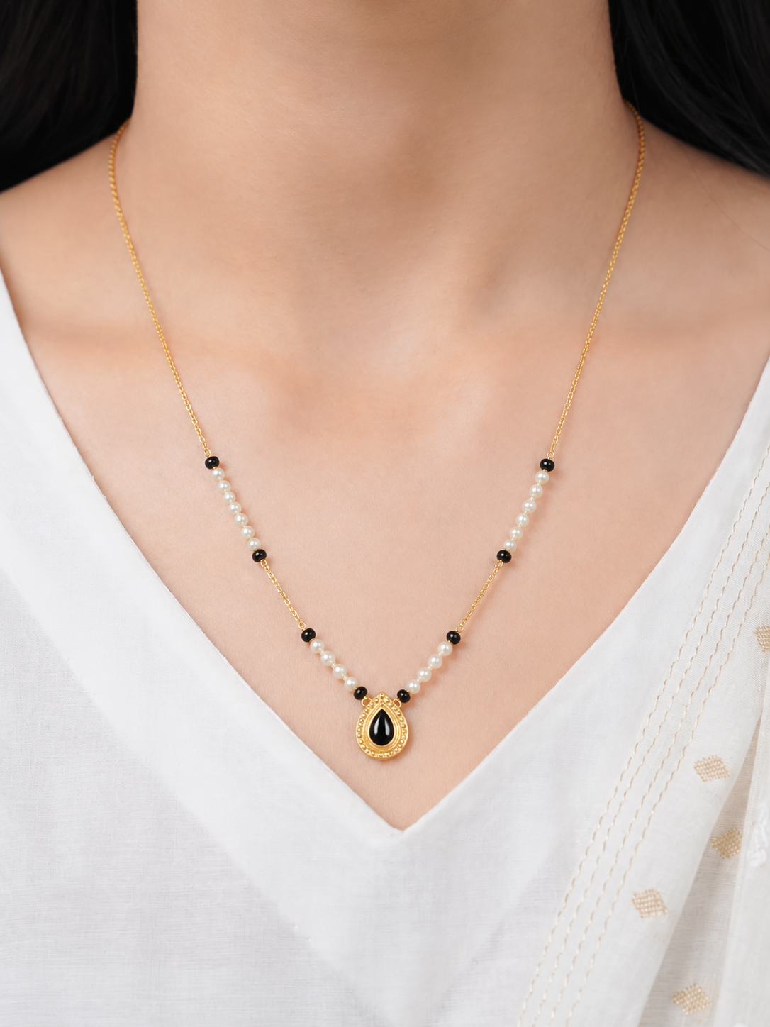Mila Charm 18K Gold Plated Necklace