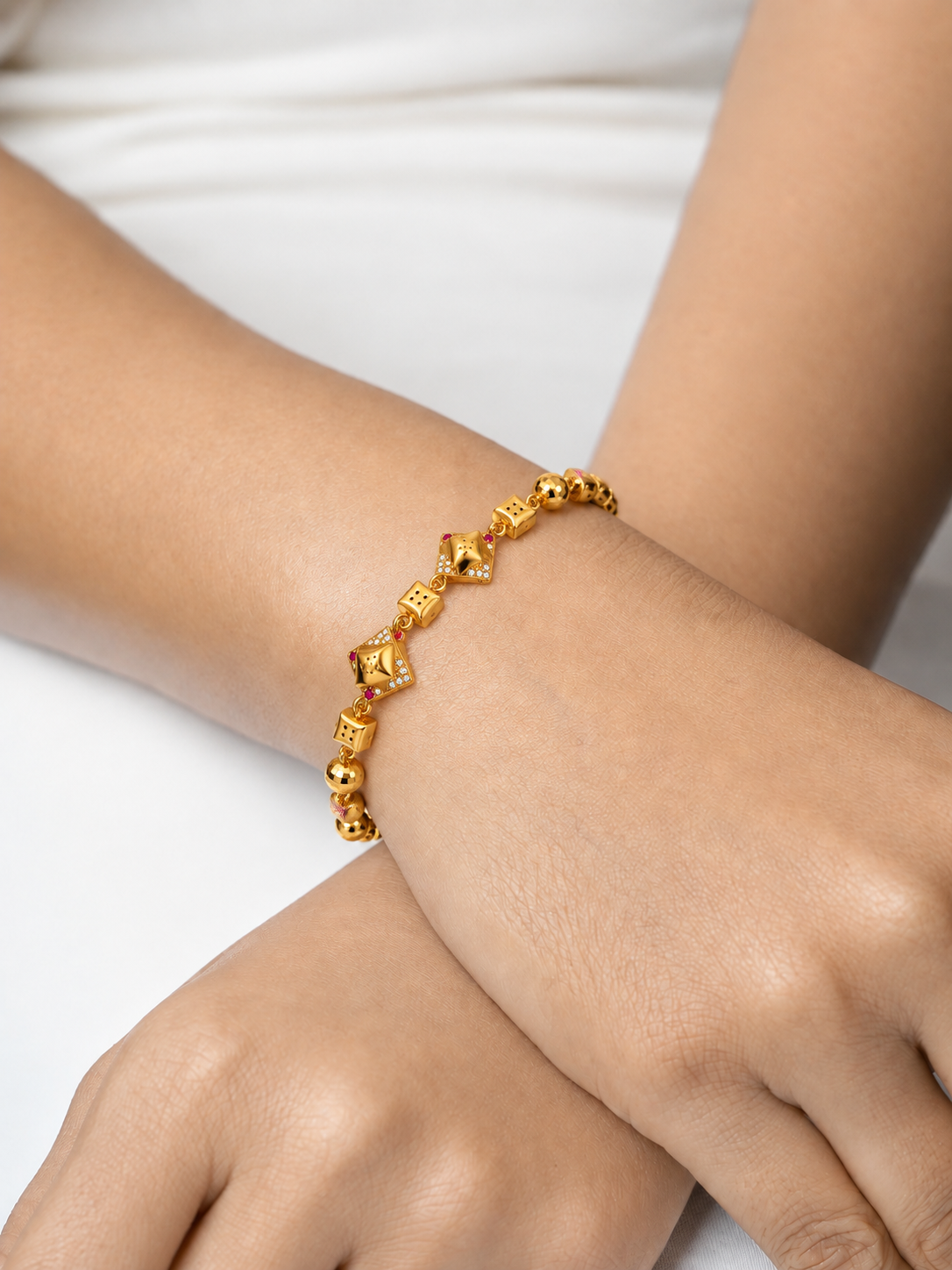Tanisha 18K Gold Plated Bracelet