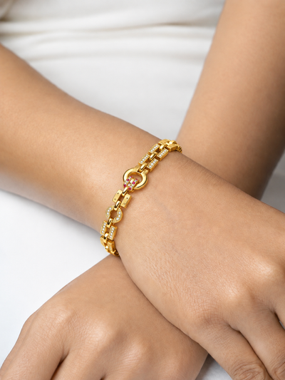 Mahika 18K Gold Plated Bracelet