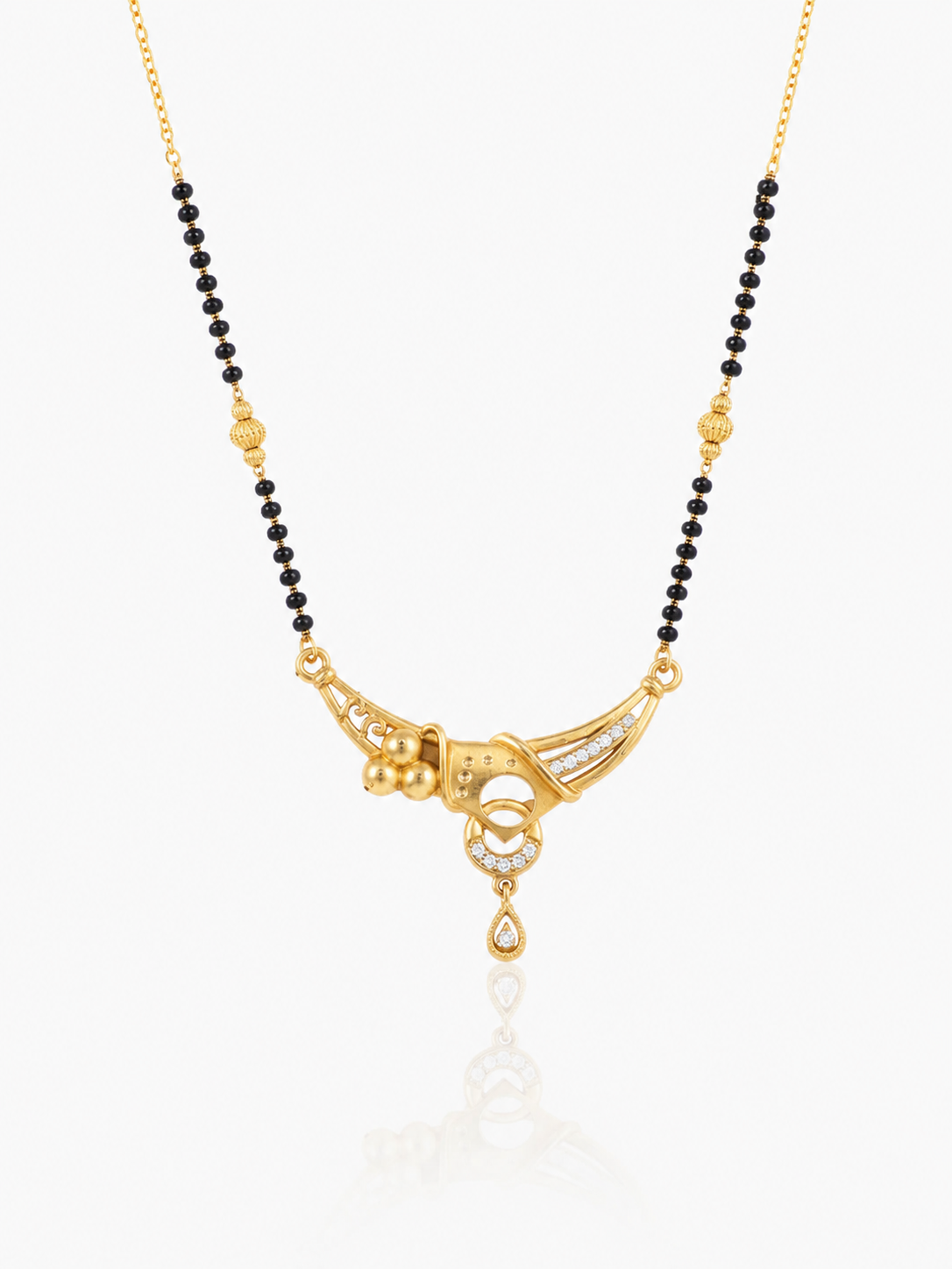 Anvika 18K Gold Plated Mangalsutra