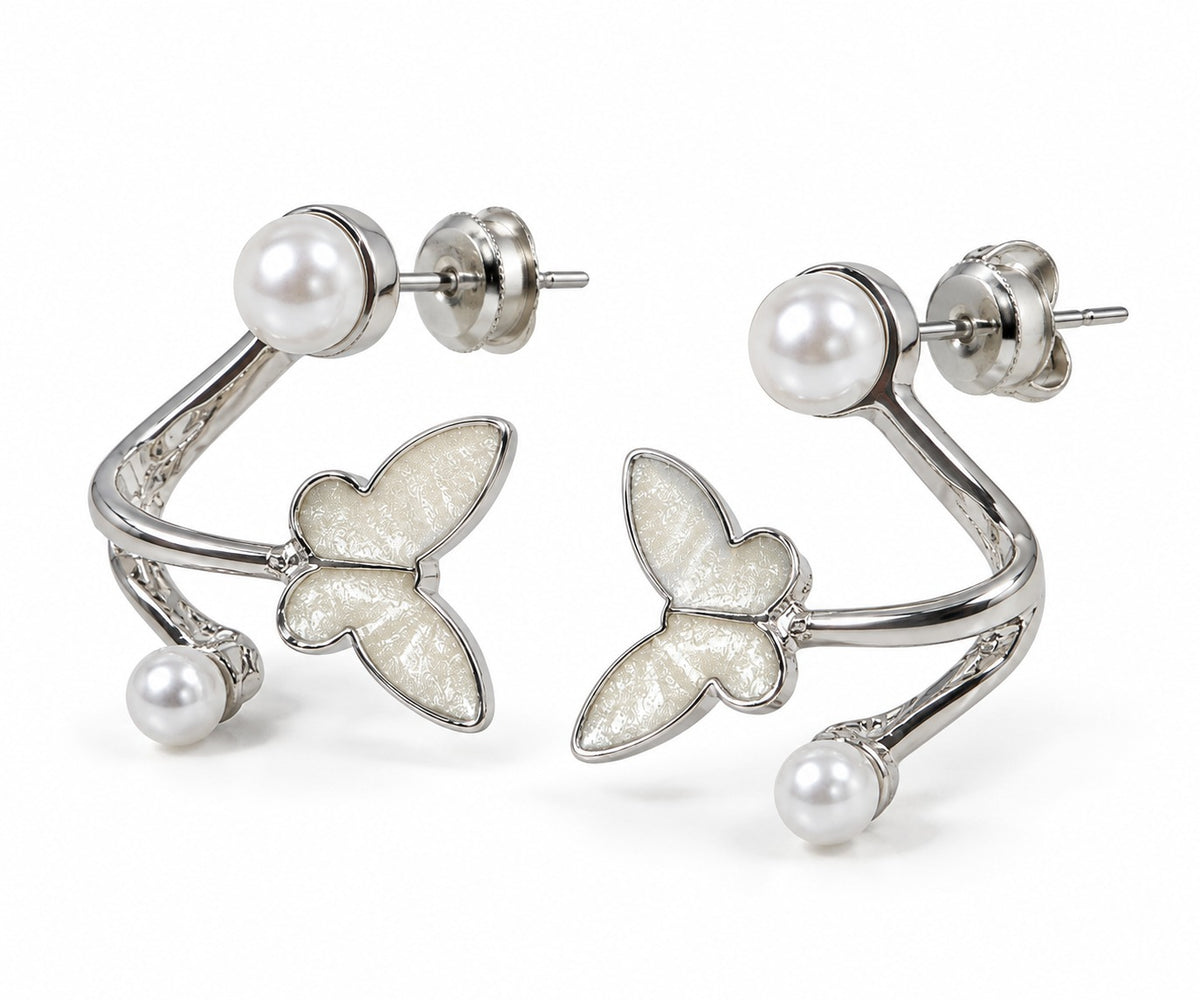 Roshni Pearl Grace Earrings Set