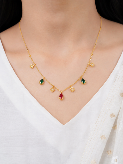 Pia Luxe 18K Gold Plated Necklace