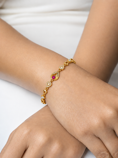 Ishani 18K Gold Plated Bracelet