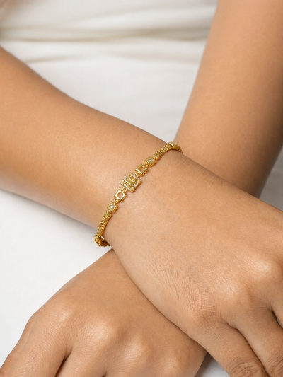 Kavya 18K Gold Plated Bracelet