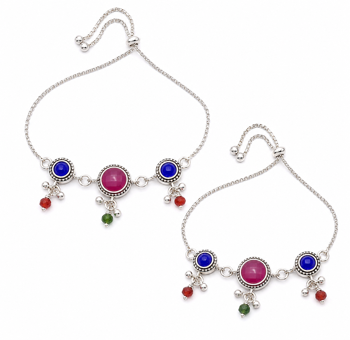 Aria Silver Anklet for Women's