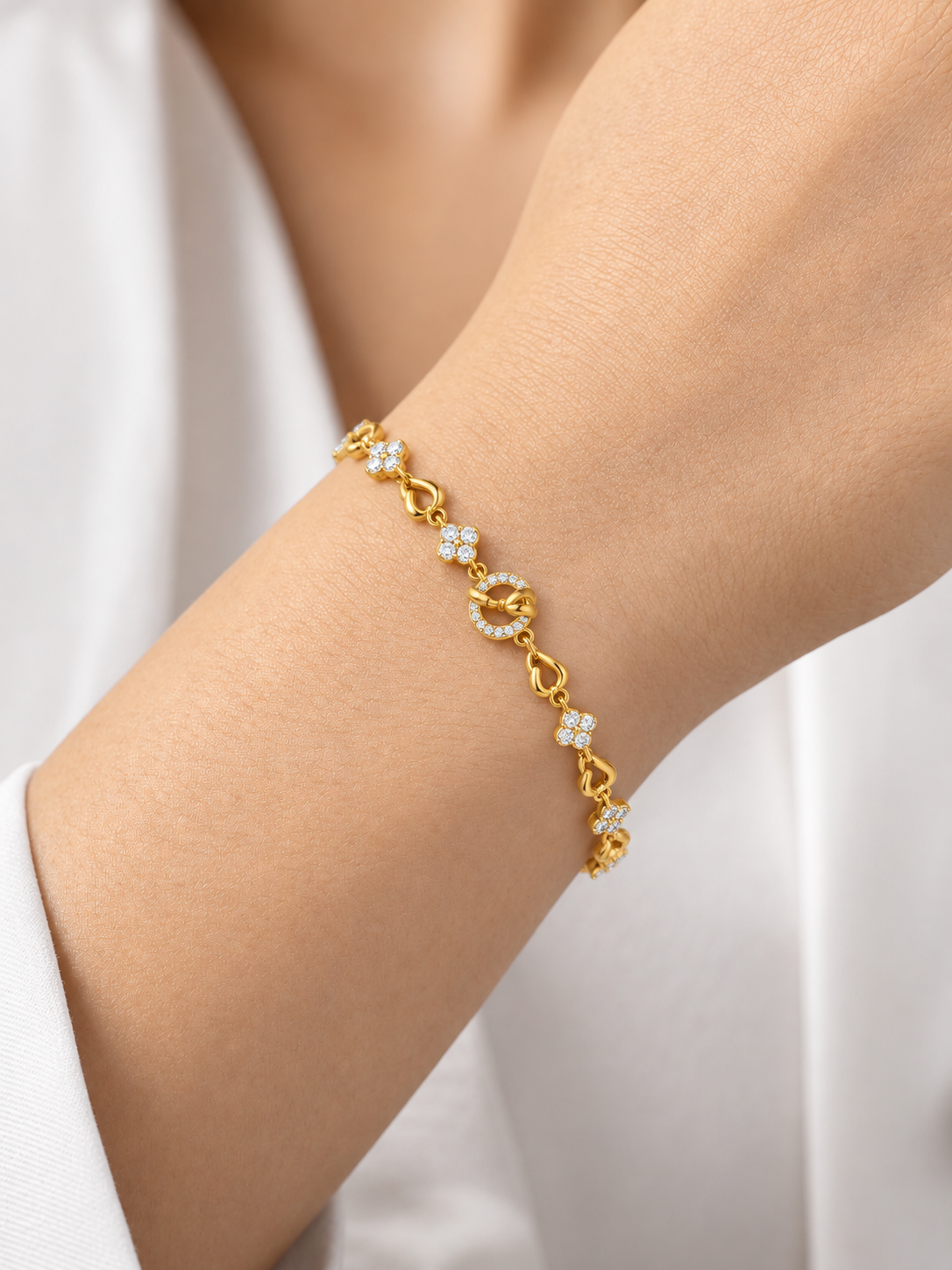 Pari 18K Gold Plated Bracelet