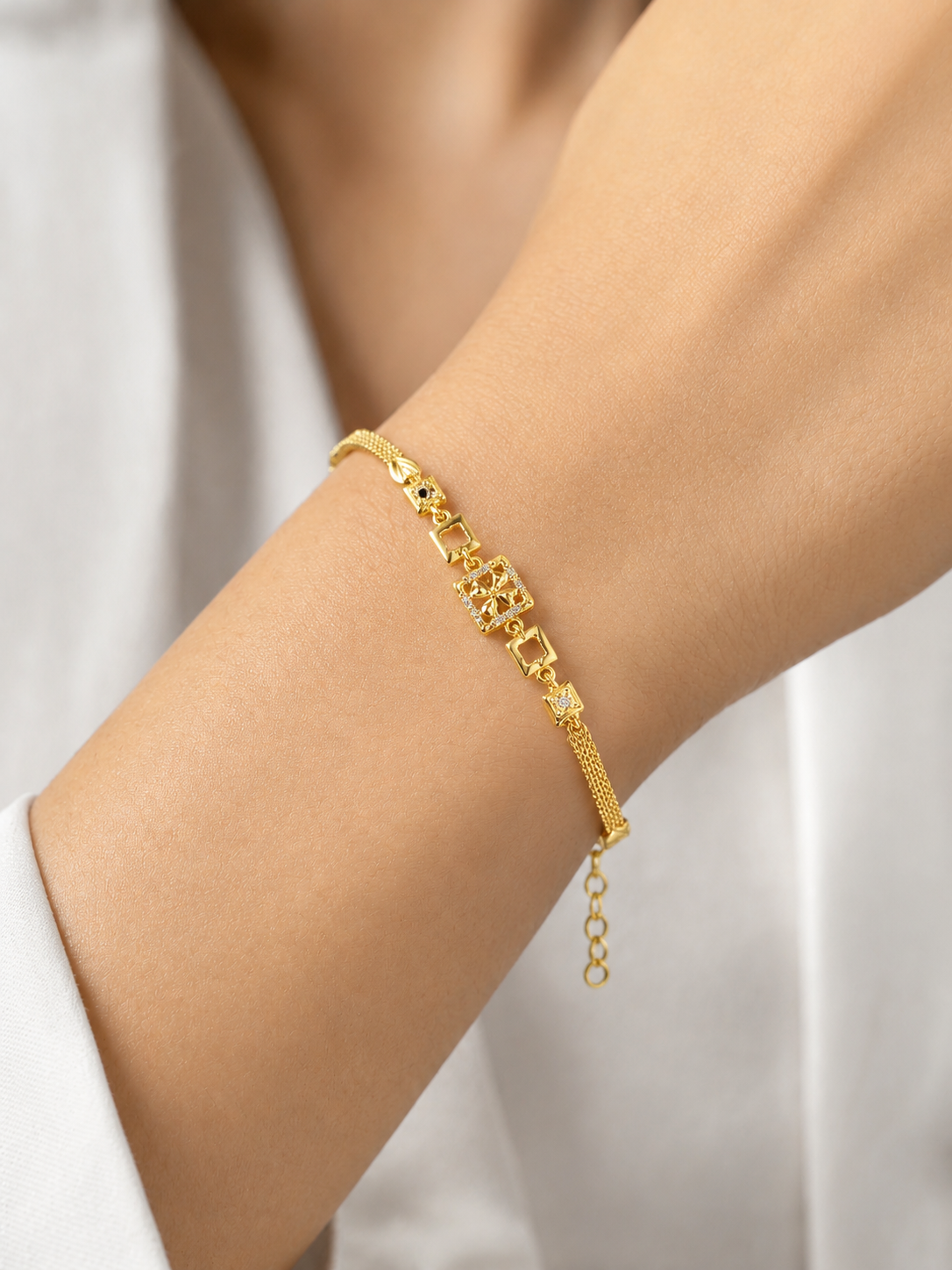 Kavya 18K Gold Plated Bracelet