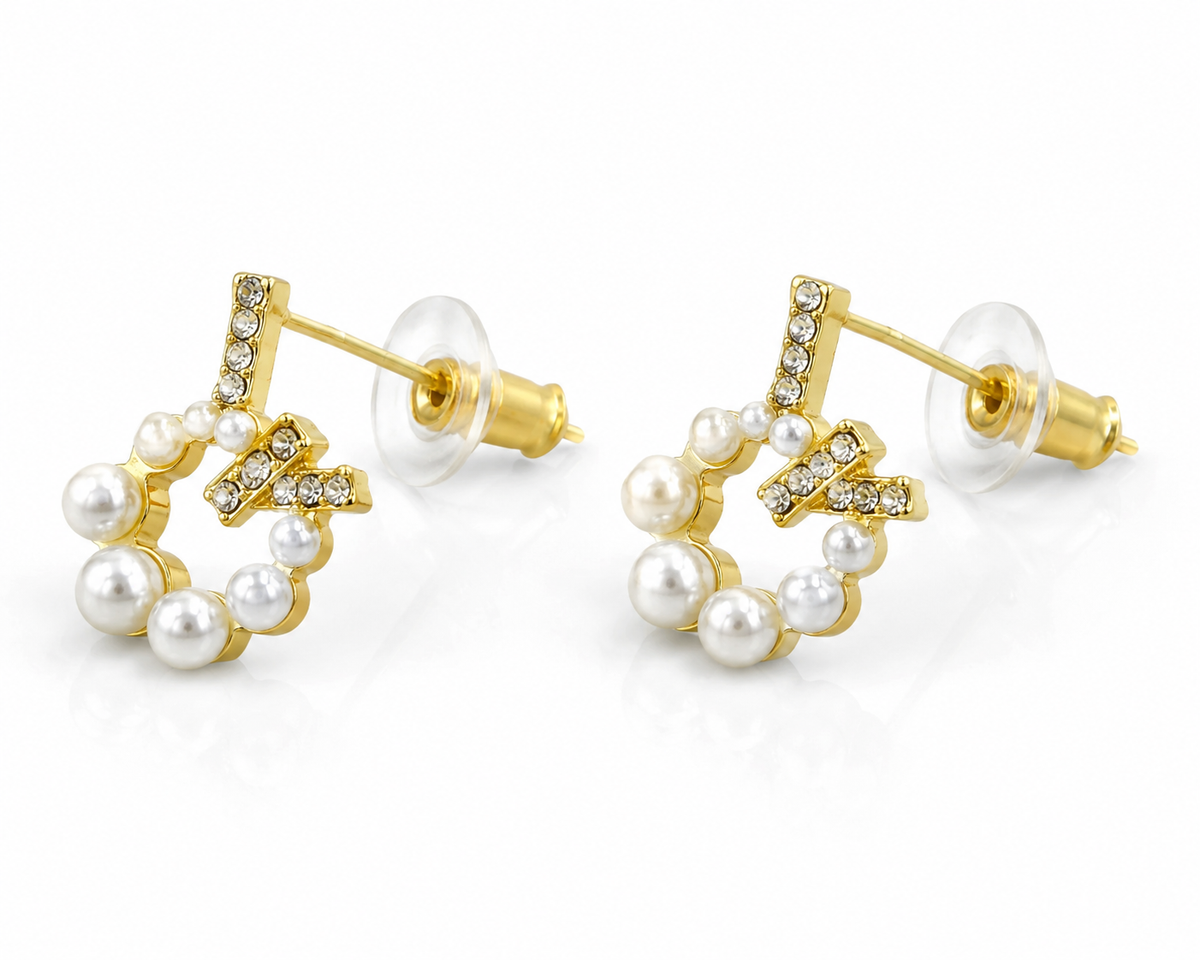 Anvi Pearl Garden Earrings Set