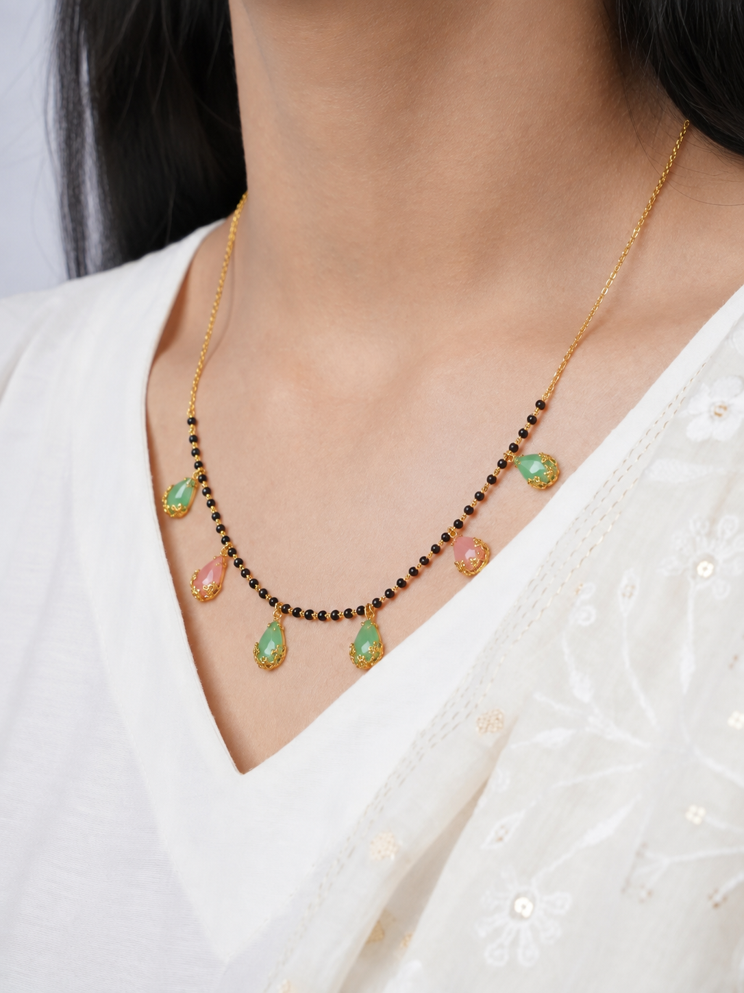Celine Glow 18K Gold Plated Necklace