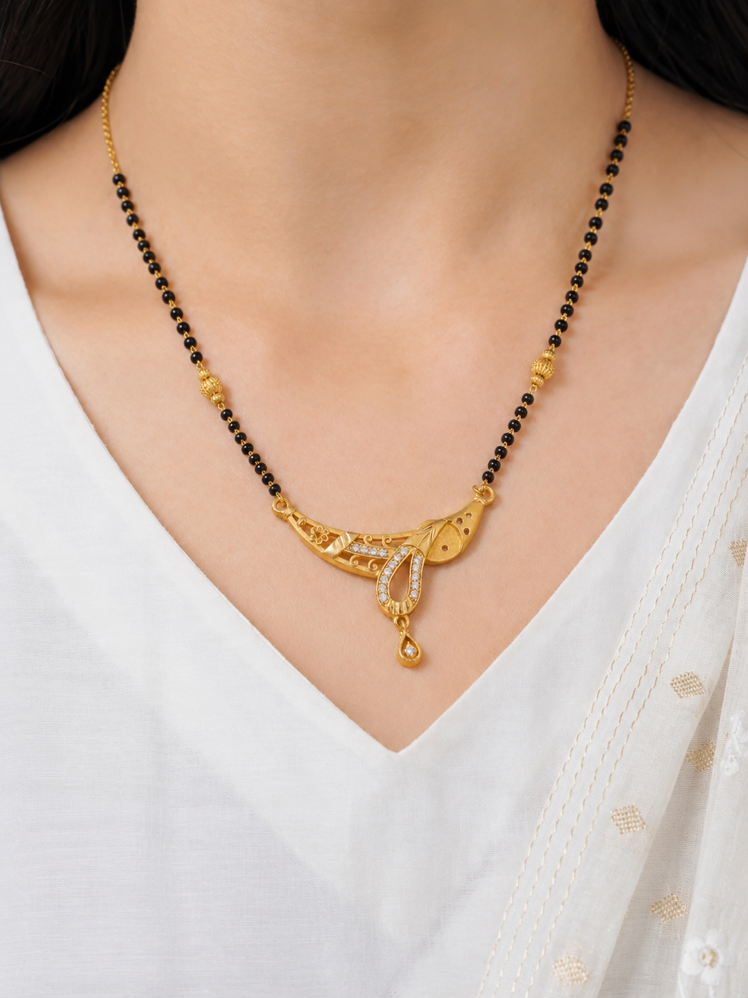 Aanya 18K Gold Plated Mangalsutra