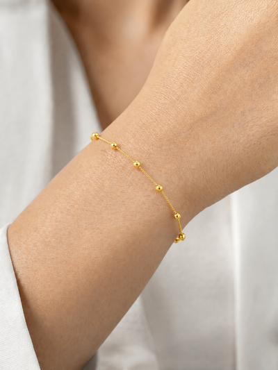 Anvika 18K Gold Plated Bracelet