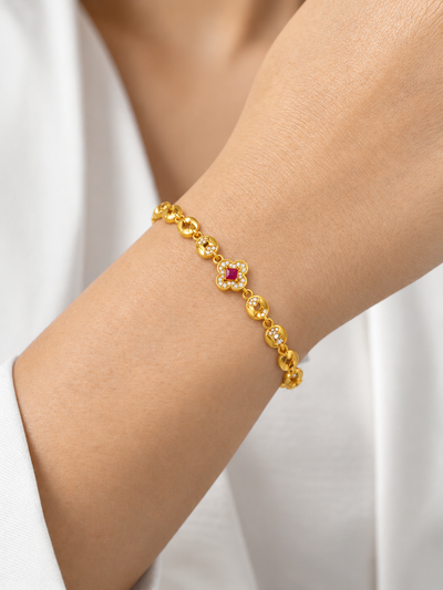 Avika 18K Gold Plated Bracelet